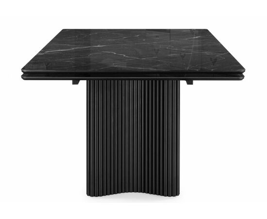 Стол стеклянный Мален 240x110 дарк / черный, изображение 3 | Интернет магазин мебели и декора LifeDekor