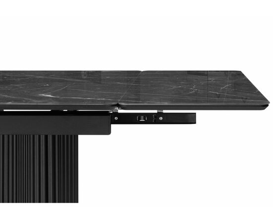 Стол стеклянный Мален 240x110 дарк / черный, изображение 5 | Интернет магазин мебели и декора LifeDekor