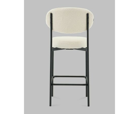 Стул полубарный Бриф DD букле молочный, изображение 5 | Интернет магазин мебели и декора LifeDekor
