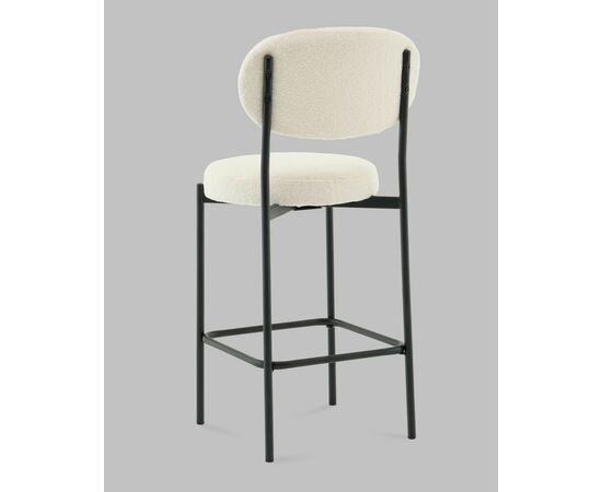 Стул полубарный Бриф DD букле молочный, изображение 6 | Интернет магазин мебели и декора LifeDekor