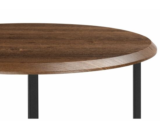 Журнальный стол Грейс орех кантри / черный, изображение 5 | Интернет магазин мебели и декора LifeDekor