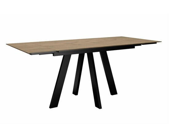 Стол DikLine DM110 Дуб галифакс/опоры черные, изображение 5 | Интернет магазин мебели и декора LifeDekor