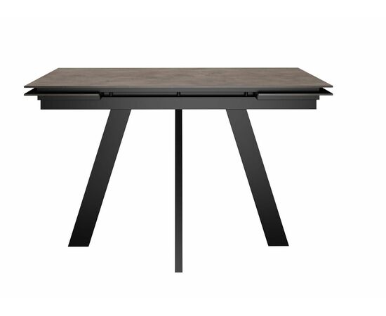 Стол DikLine DM110 Хромикс бронза/опоры черные, изображение 2 | Интернет магазин мебели и декора LifeDekor