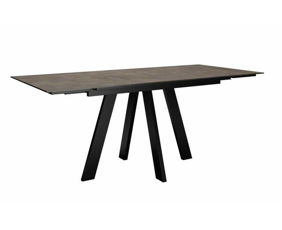 Стол DikLine DM110 Хромикс бронза/опоры черные, изображение 6 | Интернет магазин мебели и декора LifeDekor