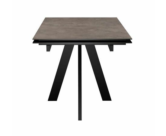 Стол DikLine DM110 Хромикс бронза/опоры черные, изображение 3 | Интернет магазин мебели и декора LifeDekor