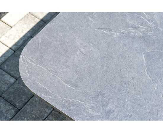 "Канны" лаунж-зона 4-местная плетеная из роупа (веревки), цвет темно-серый, изображение 13 | Интернет магазин мебели и декора LifeDekor