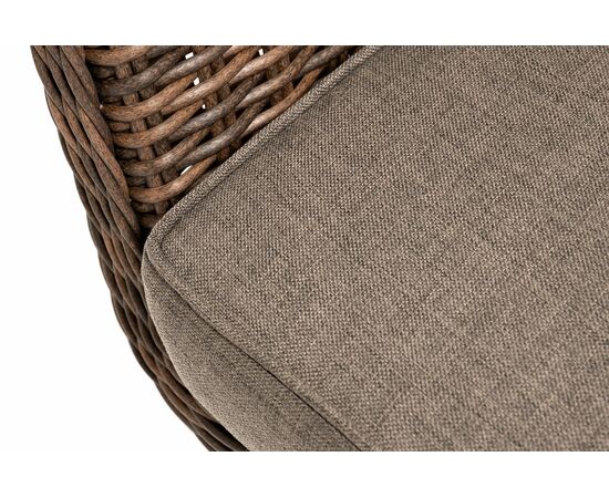"Прованс" диван из искусственного ротанга трехместный, цвет коричневый, изображение 8 | Интернет магазин мебели и декора LifeDekor
