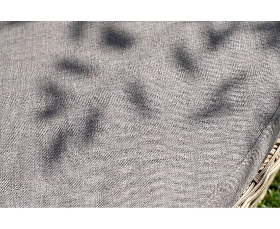 "Стильяно" плетеная кровать круглая, цвет соломенный, изображение 39 | Интернет магазин мебели и декора LifeDekor