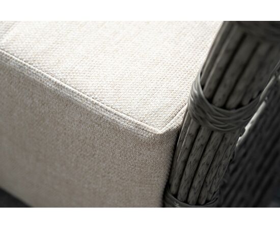 "Валенсия" лаунж-зона из искусственного ротанга, цвет серый, изображение 15 | Интернет магазин мебели и декора LifeDekor