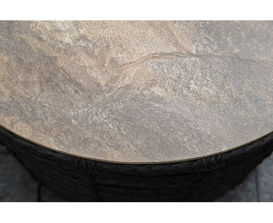 "Валенсия" лаунж-зона из искусственного ротанга, цвет серый, изображение 18 | Интернет магазин мебели и декора LifeDekor