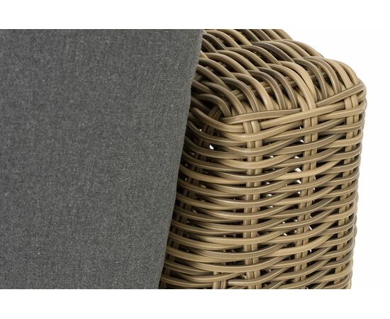 "Капри" модуль диванный прямой с подушками, цвет соломенный, изображение 5 | Интернет магазин мебели и декора LifeDekor