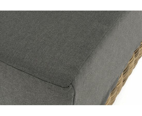 "Капри" трансформирующаяся лаунж-зона из искусственного ротанга, цвет соломенный, изображение 39 | Интернет магазин мебели и декора LifeDekor