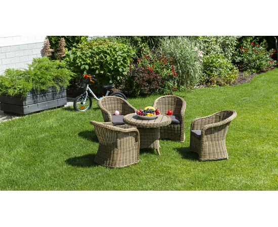 "Тильда" обеденная группа детская плетеная, изображение 4 | Интернет магазин мебели и декора LifeDekor