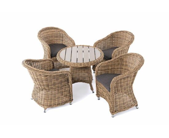 "Тильда" обеденная группа детская плетеная, изображение 5 | Интернет магазин мебели и декора LifeDekor