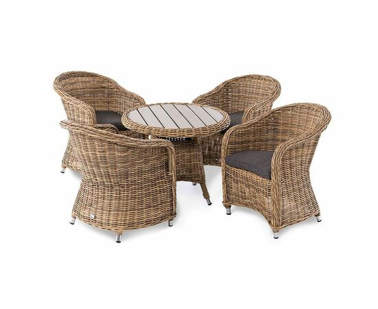 "Тильда" обеденная группа детская плетеная, изображение 7 | Интернет магазин мебели и декора LifeDekor