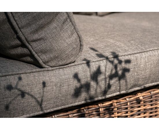 "Лунго" трансформирующаяся лаунж-зона из искусственного ротанга, цвет коричневый, изображение 10 | Интернет магазин мебели и декора LifeDekor