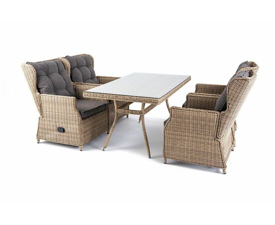 "Кьянти" обеденная группа из искусственного ротанга | Интернет магазин мебели и декора LifeDekor
