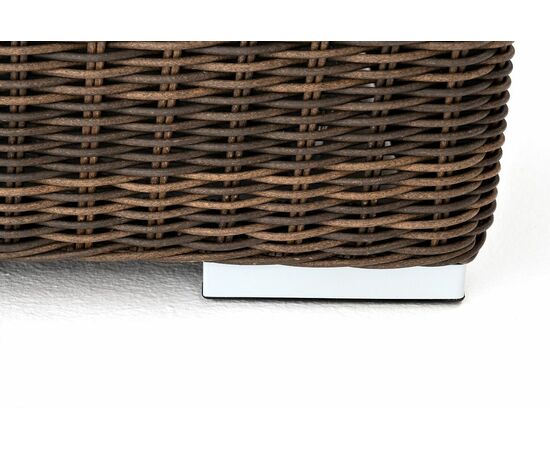 "Боно" диван из искусственного ротанга трехместный, цвет коричневый, изображение 9 | Интернет магазин мебели и декора LifeDekor