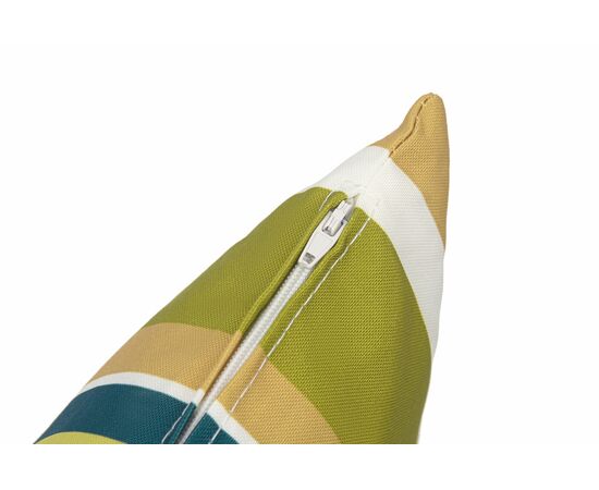 Декоративная подушка 45х45 см, цвет Грин лайн, изображение 3 | Интернет магазин мебели и декора LifeDekor