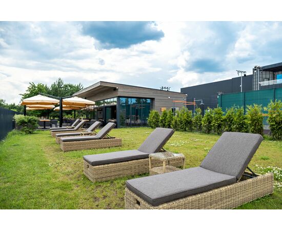 "Рим" шезлонг с подушкой, цвет соломенный, изображение 8 | Интернет магазин мебели и декора LifeDekor