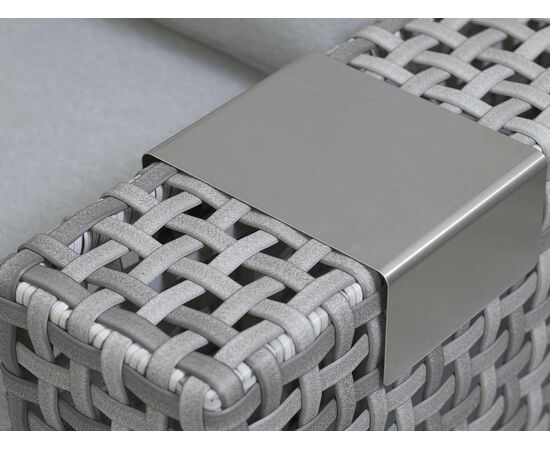 "Тито" лаунж-зона из искусственного ротанга, цвет серый, изображение 12 | Интернет магазин мебели и декора LifeDekor