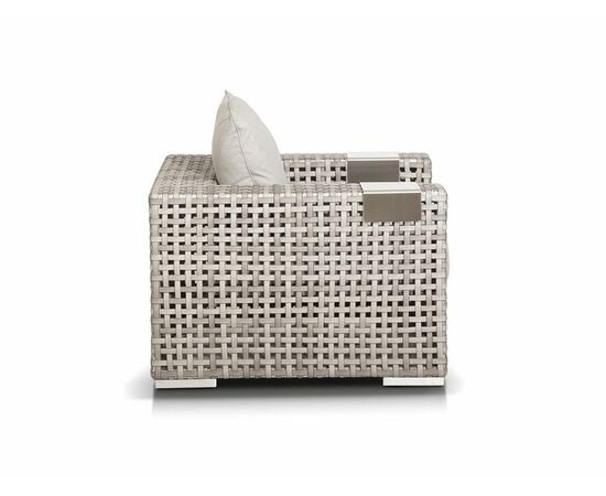 "Тито" лаунж-зона из искусственного ротанга, цвет серый, изображение 15 | Интернет магазин мебели и декора LifeDekor