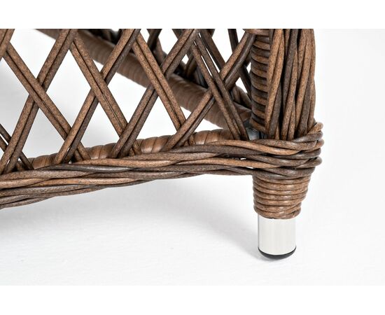 "Эспрессо–80 L" обеденная группа плетеная, цвет коричневый, изображение 7 | Интернет магазин мебели и декора LifeDekor