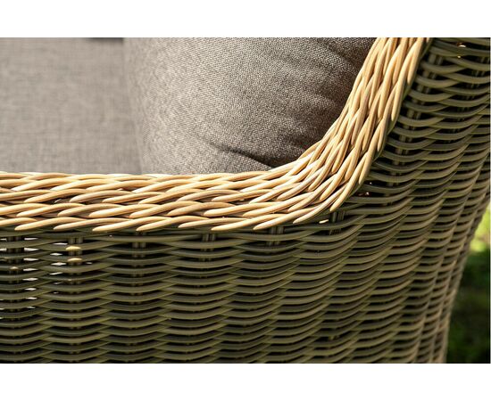 "Эспрессо–150 N" обеденная группа плетеная, цвет соломенный, изображение 9 | Интернет магазин мебели и декора LifeDekor