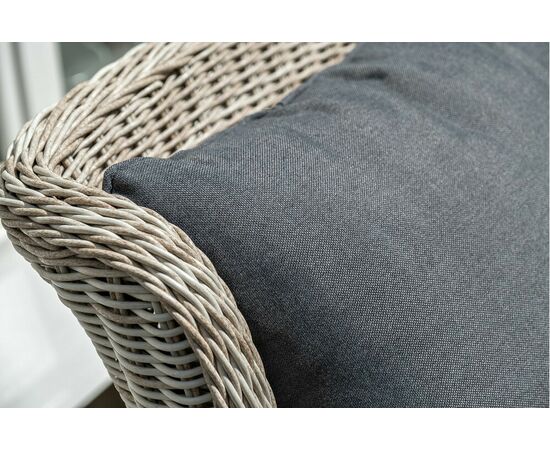 "Неаполь" обеденная группа плетеная из искусственного ротанга, цвет соломенный, изображение 21 | Интернет магазин мебели и декора LifeDekor