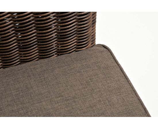 "Боно" кресло из искусственного ротанга, цвет коричневый, изображение 5 | Интернет магазин мебели и декора LifeDekor