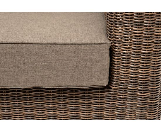 "Боно" кресло из искусственного ротанга, цвет коричневый, изображение 9 | Интернет магазин мебели и декора LifeDekor