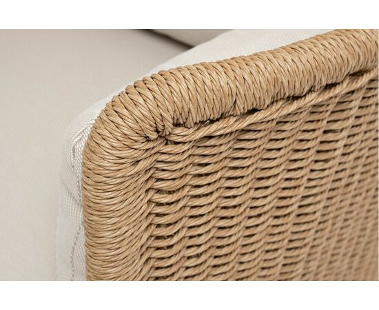 "Аликанте" лаунж-зона из искусственного ротанга, цвет соломенный, изображение 23 | Интернет магазин мебели и декора LifeDekor