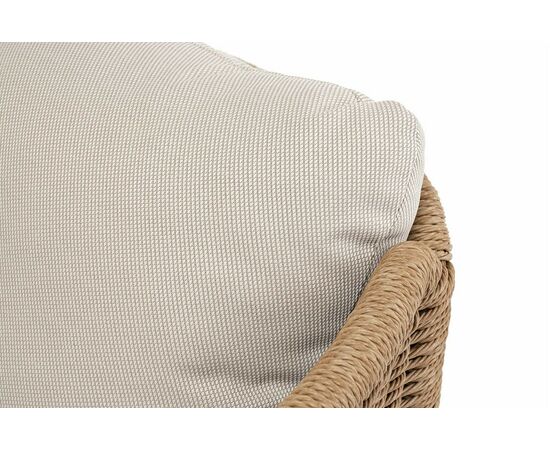 "Аликанте" лаунж-зона из искусственного ротанга, цвет соломенный, изображение 24 | Интернет магазин мебели и декора LifeDekor