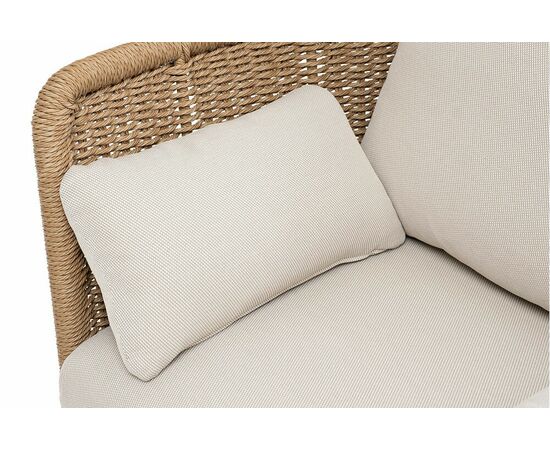 "Аликанте" лаунж-зона из искусственного ротанга, цвет соломенный, изображение 25 | Интернет магазин мебели и декора LifeDekor
