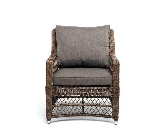 "Гранд Латте" кресло из искусственного ротанга, цвет коричневый, изображение 2 | Интернет магазин мебели и декора LifeDekor