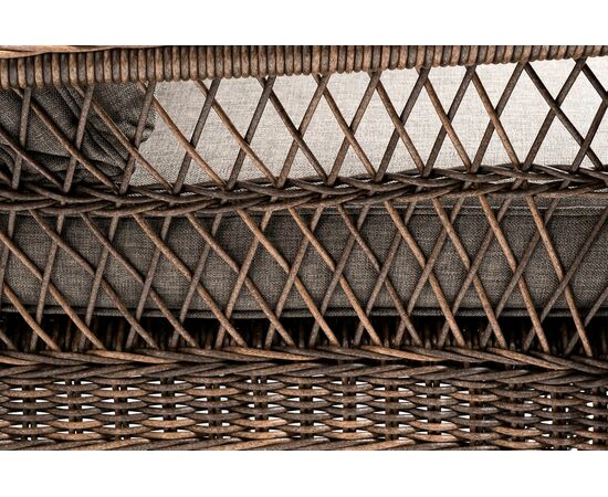 "Гранд Латте" кресло из искусственного ротанга, цвет коричневый, изображение 5 | Интернет магазин мебели и декора LifeDekor