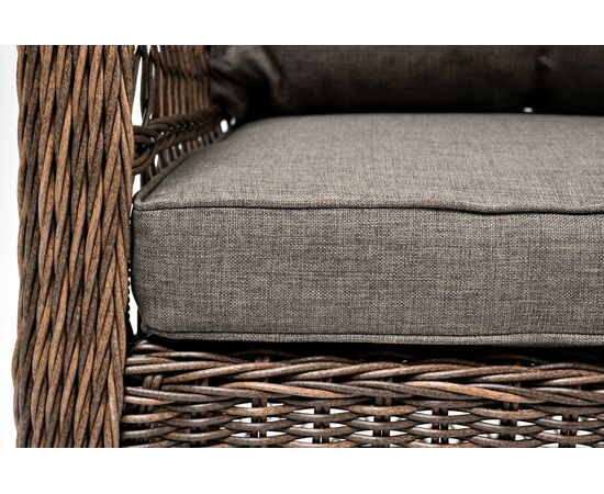 "Гранд Латте" кресло из искусственного ротанга, цвет коричневый, изображение 6 | Интернет магазин мебели и декора LifeDekor