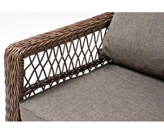 "Гранд Латте" кресло из искусственного ротанга, цвет коричневый, изображение 7 | Интернет магазин мебели и декора LifeDekor