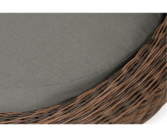 "Барселона" диван из искусственного ротанга трехместный, цвет коричневый, изображение 5 | Интернет магазин мебели и декора LifeDekor