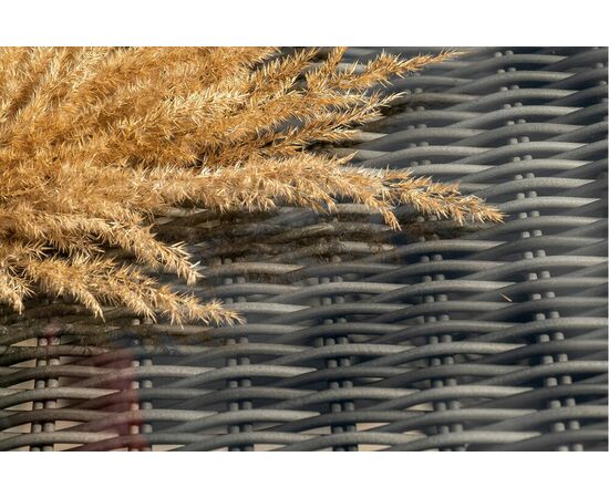 "Эспрессо–150 R" обеденная группа плетеная, цвет графит, изображение 11 | Интернет магазин мебели и декора LifeDekor