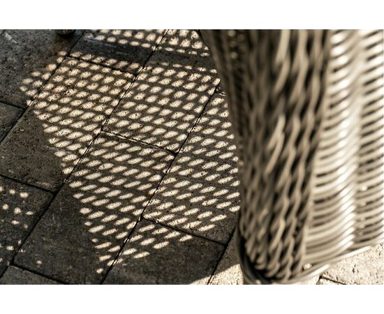 "Эспрессо–150 R" обеденная группа плетеная, цвет графит, изображение 13 | Интернет магазин мебели и декора LifeDekor