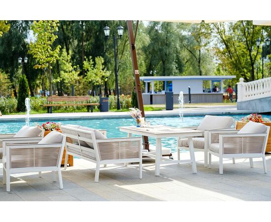 "Сан Ремо" комплект садовый для лаунж-зоны, изображение 4 | Интернет магазин мебели и декора LifeDekor