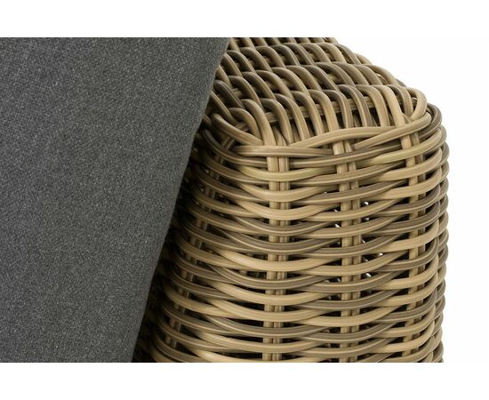 "Капри" модуль диванный угловой с подушками, цвет соломенный, изображение 5 | Интернет магазин мебели и декора LifeDekor