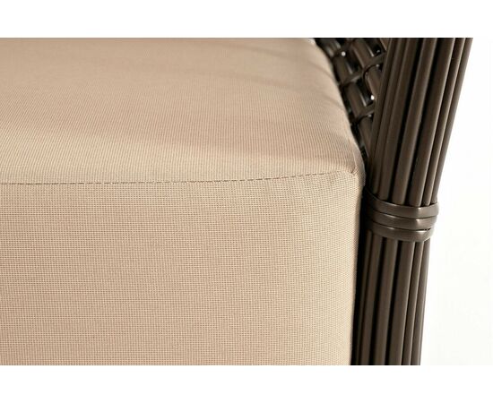 "Валенсия" диван из искусственного ротанга трехместный, цвет бронзовый, изображение 7 | Интернет магазин мебели и декора LifeDekor