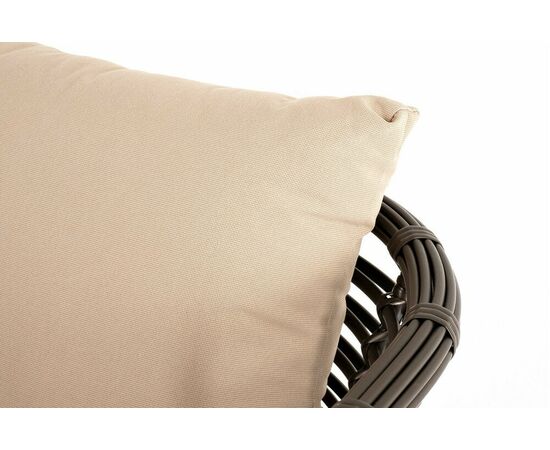 "Валенсия" диван из искусственного ротанга трехместный, цвет бронзовый, изображение 8 | Интернет магазин мебели и декора LifeDekor