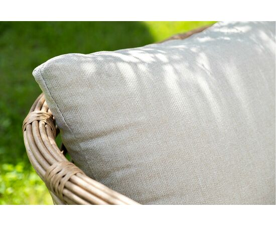 "Валенсия" лаунж-зона из искусственного ротанга, цвет соломенный, изображение 13 | Интернет магазин мебели и декора LifeDekor