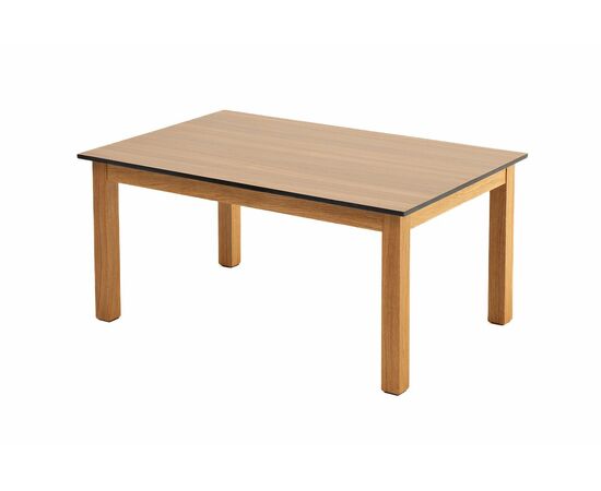 "Канны" журнальный столик из HPL 90х60, H40, основание дуб, цвет столешницы "дуб", изображение 3 | Интернет магазин мебели и декора LifeDekor