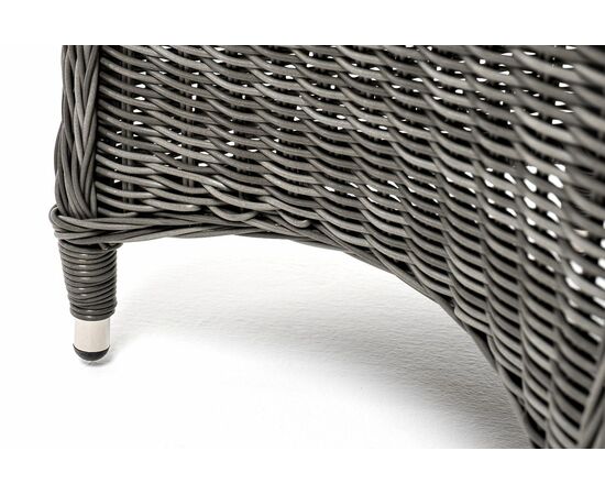 "Эспрессо–80 R" обеденная группа плетеная, цвет графит, изображение 16 | Интернет магазин мебели и декора LifeDekor