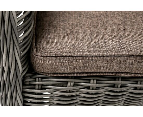 "Эспрессо–80 R" обеденная группа плетеная, цвет графит, изображение 18 | Интернет магазин мебели и декора LifeDekor
