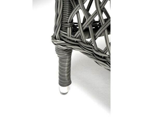 "Сицилия" обеденная группа плетеная, цвет графит, изображение 20 | Интернет магазин мебели и декора LifeDekor